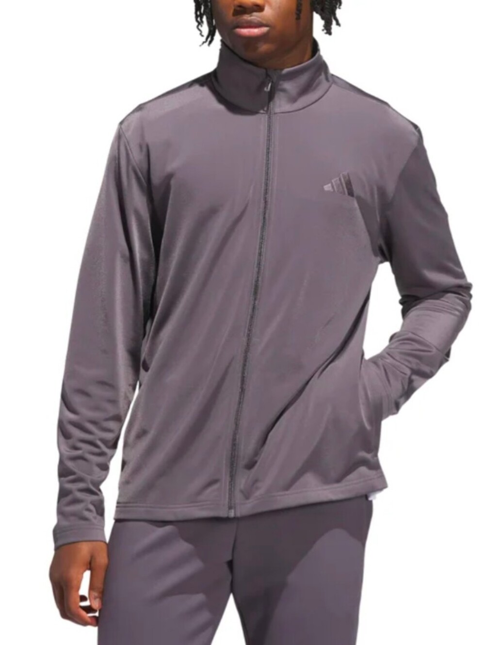 adidas Men's Full-Zip Tricot Performance Jacket